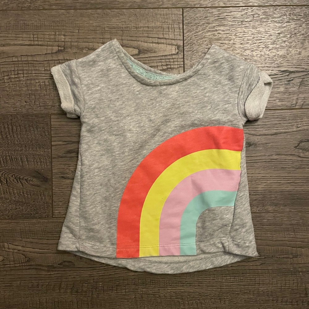 Cat & Jack rainbow shirt